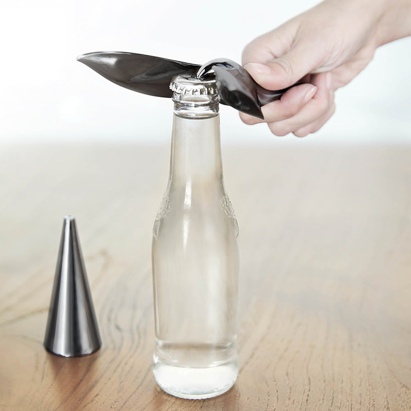 Tipsy - Self-Balancing Flying Bird Decoration & Bottle Opener