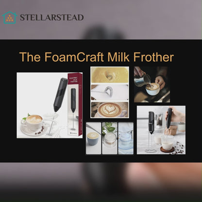 FoamCraft - Handheld Milk Foamer/Frother