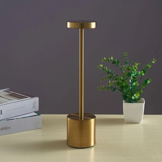 LuminTouch - Cordless Metal Lamp With Touch Control